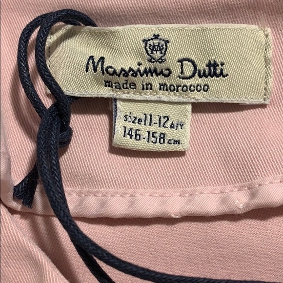 NWT. Massimo Dutti Girls Pink Jacket. Size 11-12. - Picture 5 of 8